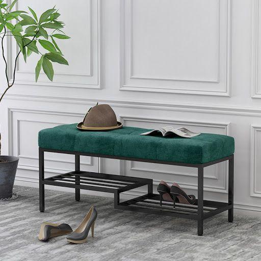 Banquet - Steel - Black - 120x40x50 cm - Cataloug