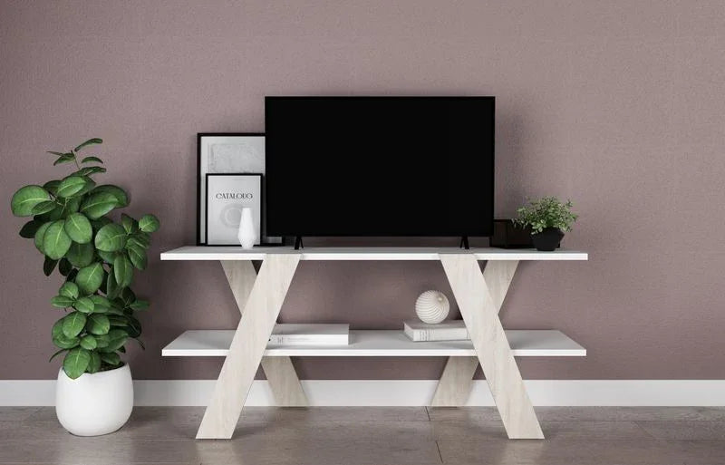 TV Unit - MDF Wood - Multi Color - 120x30x48 cm - Cataloug