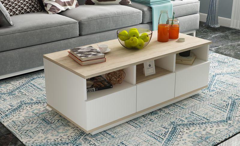 Coffee Table - MDF - Multi Color - 100x55x50 - Cataloug