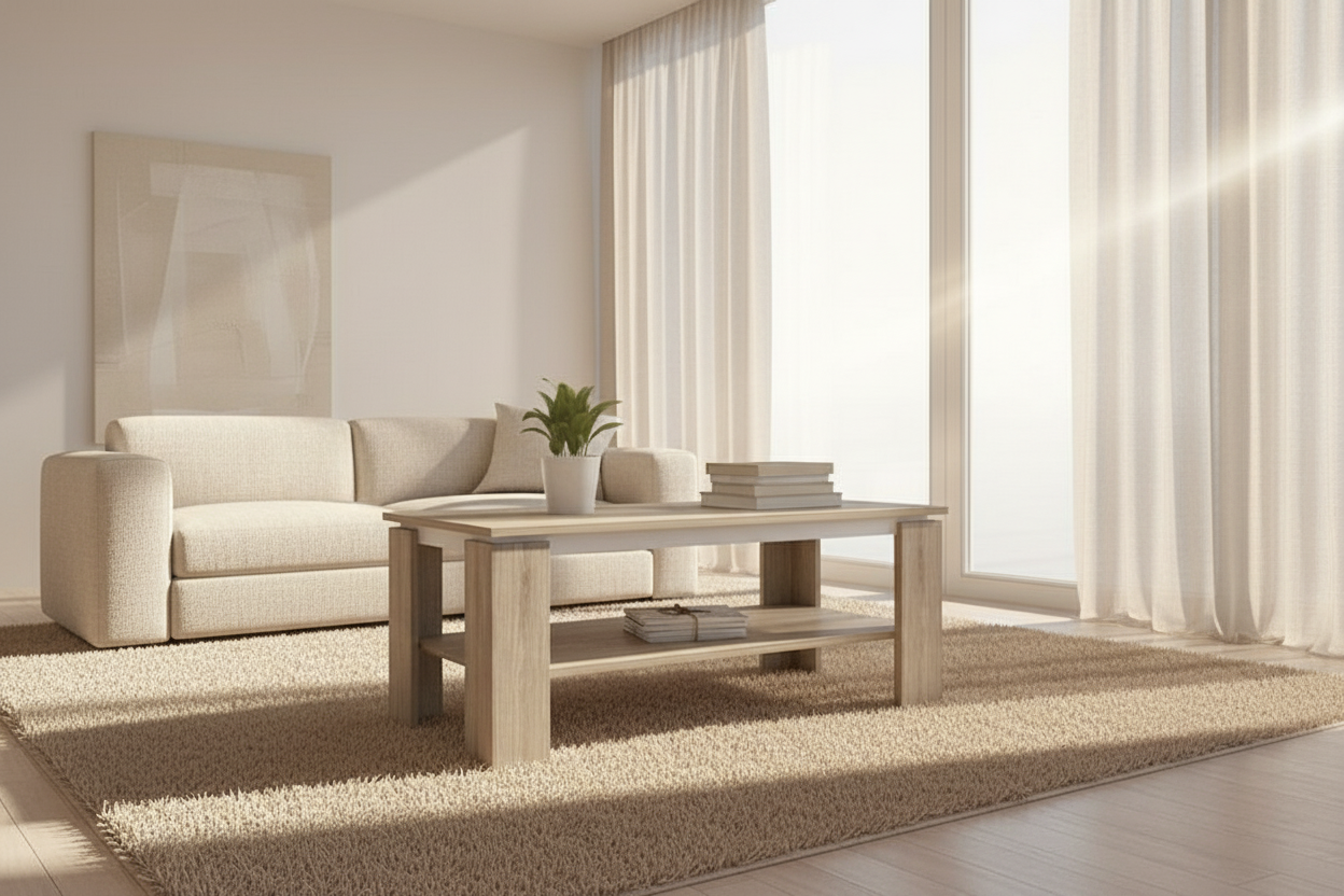 Coffee Table - MDF - Multi Color - 100x50x45