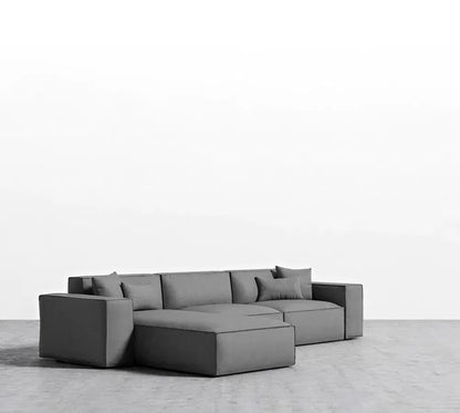 أريكة - خشب زان - كتان - رمادي فاتح - BW.SO.503.0002