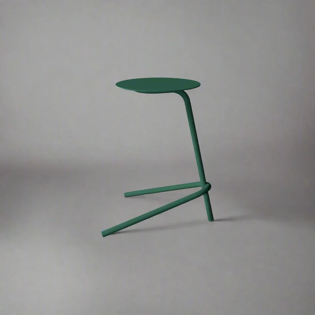 Side Table - Steel -Multi Color - 32×32×50 cm - Cataloug