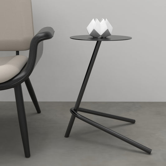 Side Table - Steel -Multi Color - 32×32×50 cm - Cataloug