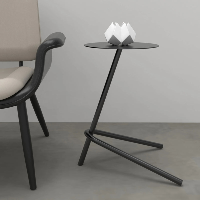 Side Table - Steel -Multi Color - 32×32×50 cm - Cataloug