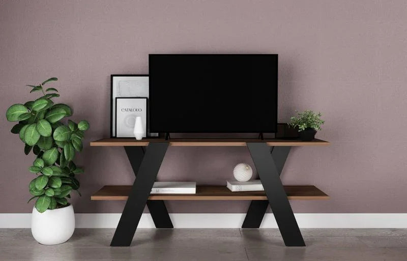 TV Unit - MDF Wood - Multi Color - 120x30x48 cm - Cataloug