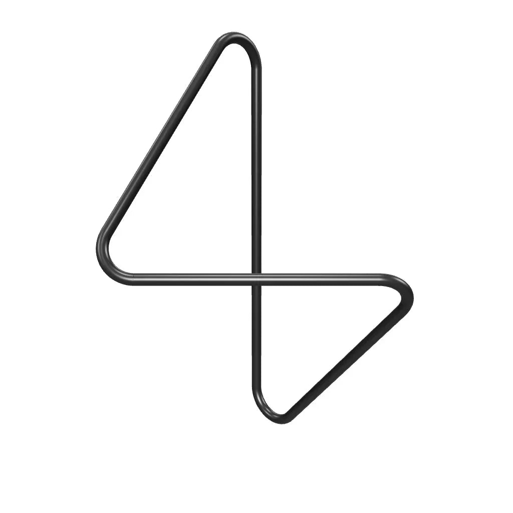 Clothes Hanger - Steel - Multi Color - 52×52×81 cm - Cataloug