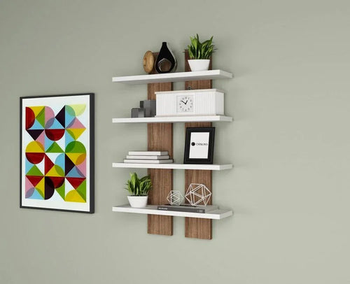 Shelf - MDF - Multi Color - 15x50x80 - Cataloug