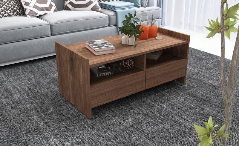 Coffee Table - MDF - Multi Color - 100x55x50 - Cataloug