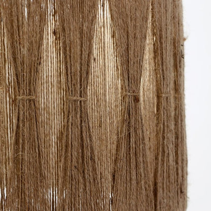 Jute Chandelier - Steel & Burlap- Beige - 25x40 cm