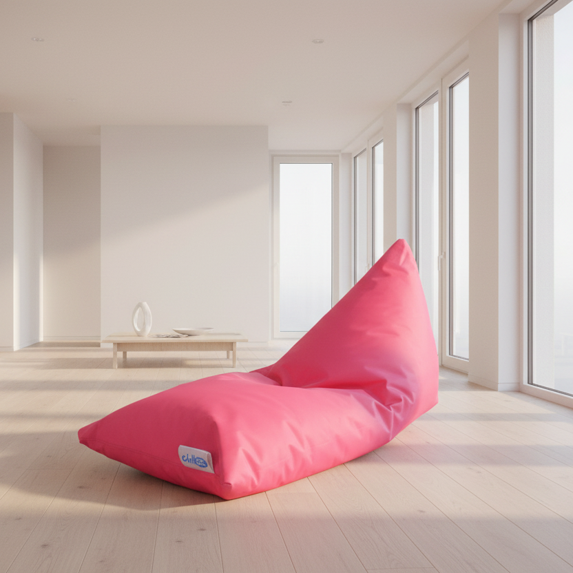 Kids Lenon  Bean Bag - premium water proof - Pink - 115x70x110 cm