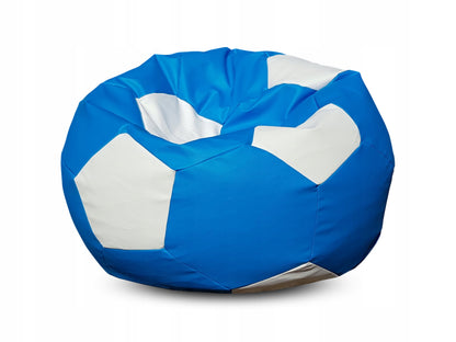 chillax football Bean Bag - premium water proof - Multi Color - 90x90 cm