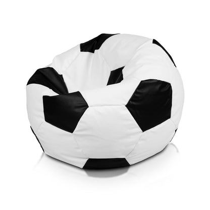 chillax football Bean Bag - premium water proof - Multi Color - 90x90 cm