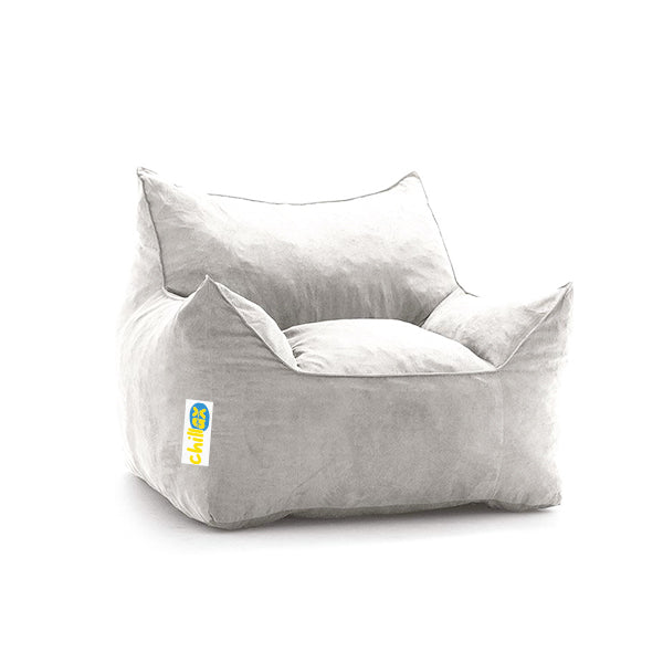 كرسي قطيفه على شكل كيس فول - قطيفه فاخر - متعدد الألوان - 98x80x80 سم