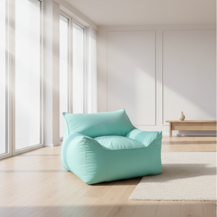 Rey Bean Bag - premium Pvc - Multi Color - 90x75x75 cm