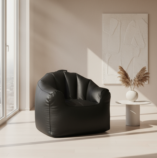 كينج بين باج - جلد - متعدد الألوان - 80x80x95 سم