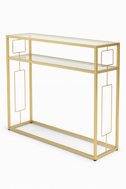 Console Steel Glass