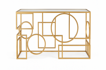 Console Steel Glass