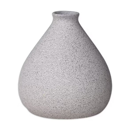 Vase - Pottery - Beige