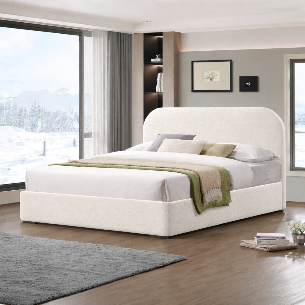 Bed - MDF - Linen - Multi color - Multi Size