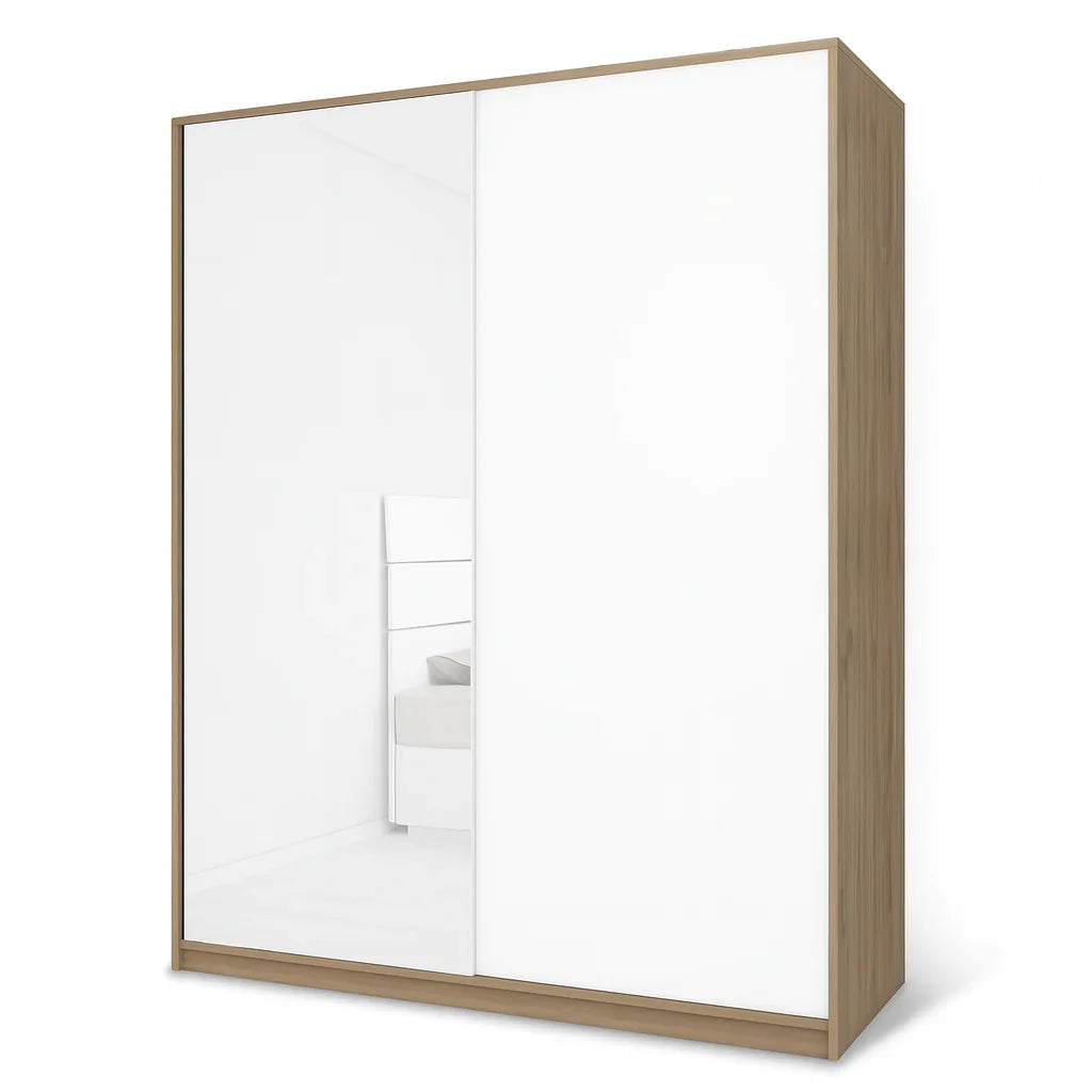Wardrobe - MDF - Multi Color - 160x60x200 - Cataloug
