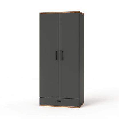 Wardrobe - MDF Wood - Multi Color - 80x52x180 cm - Cataloug