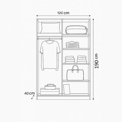 Mini Dressing 120x40x190