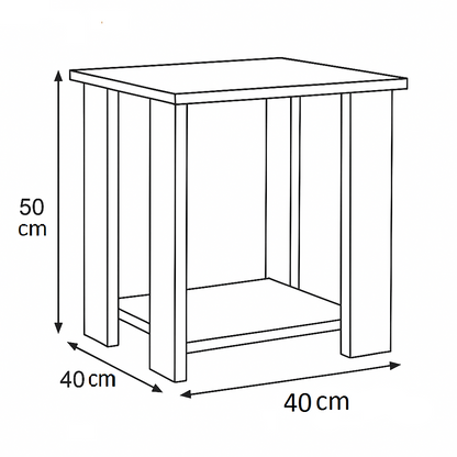 Side Table 40x40x50