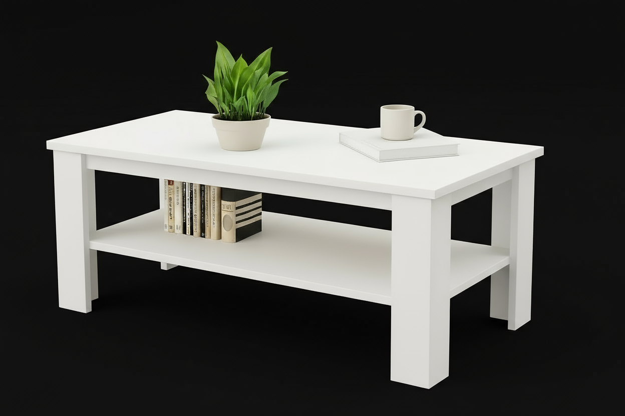 Coffee Table - MDF - Multi Color - 100x50x45