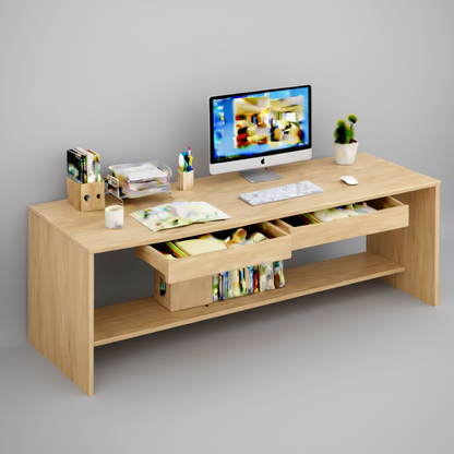 Kids Desk - MDF - White - 160x60x70 cm