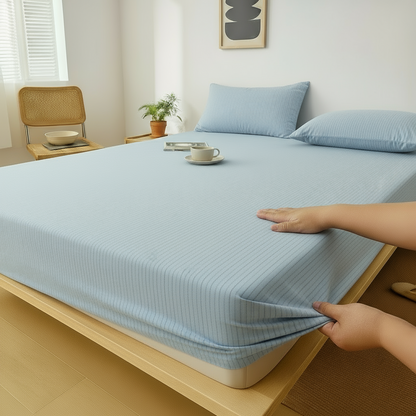 Bed Sheet - Cotton - Set 3 pieces - Multi Color - 180 cm