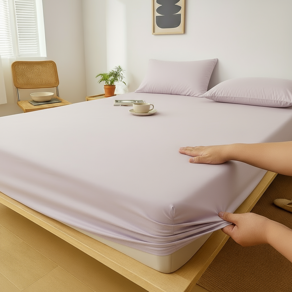 Bed Sheet - Cotton - Set 3 pieces - Multi Color - 180 cm