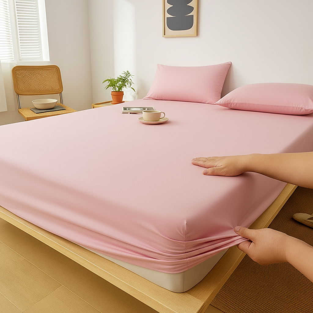 Bed Sheet - Cotton - Set 3 pieces - Multi Color - 180 cm