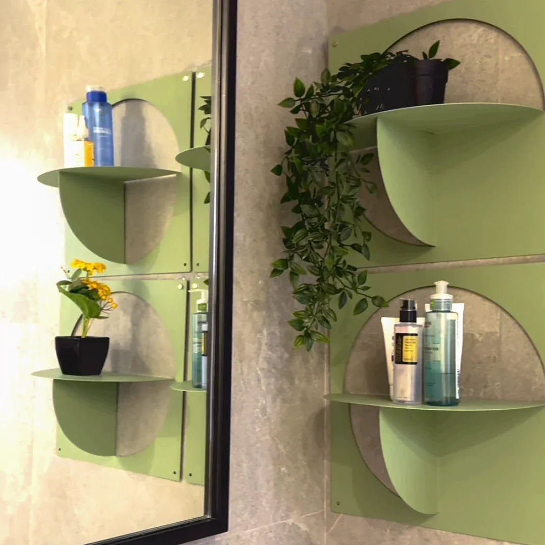 Shelf Set - Steel - Multi Color - 40×40×17 cm - Cataloug