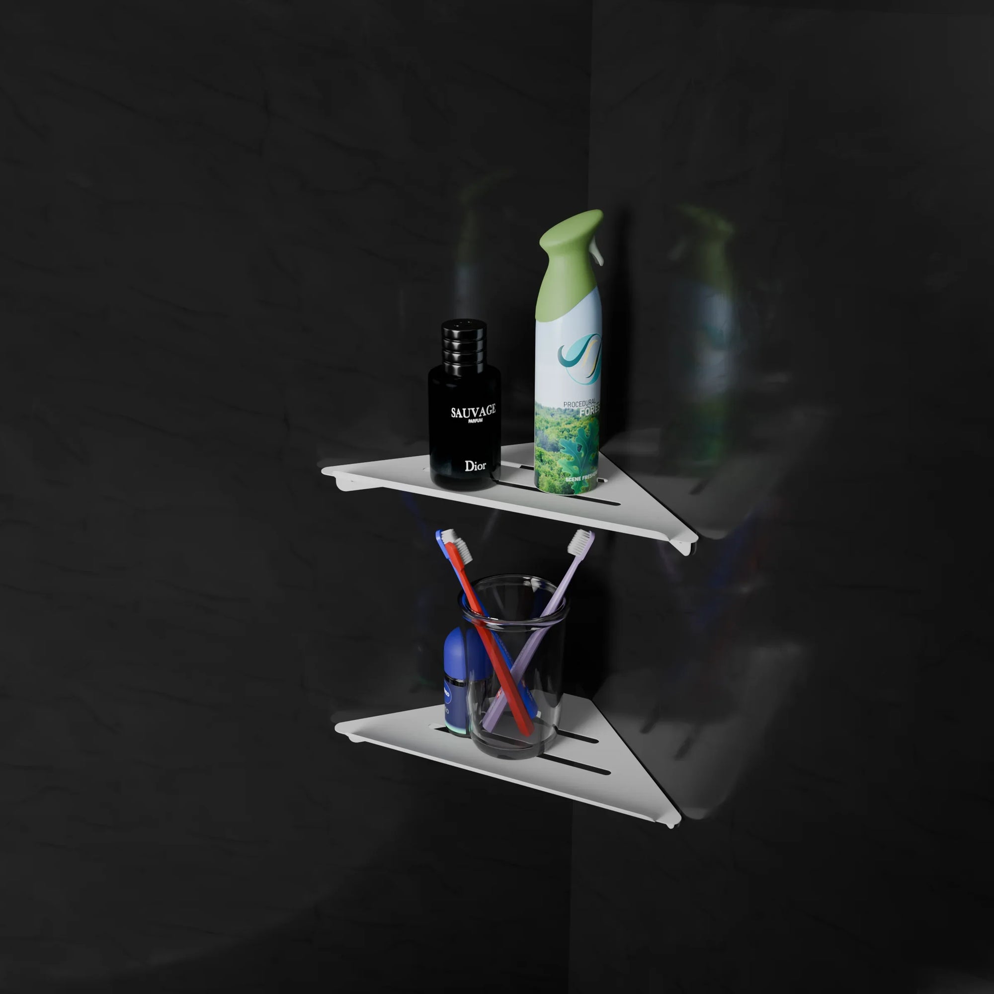 Shampoo Holder - Steel - Multi Color - 35×17.25×3.5 cm - Cataloug