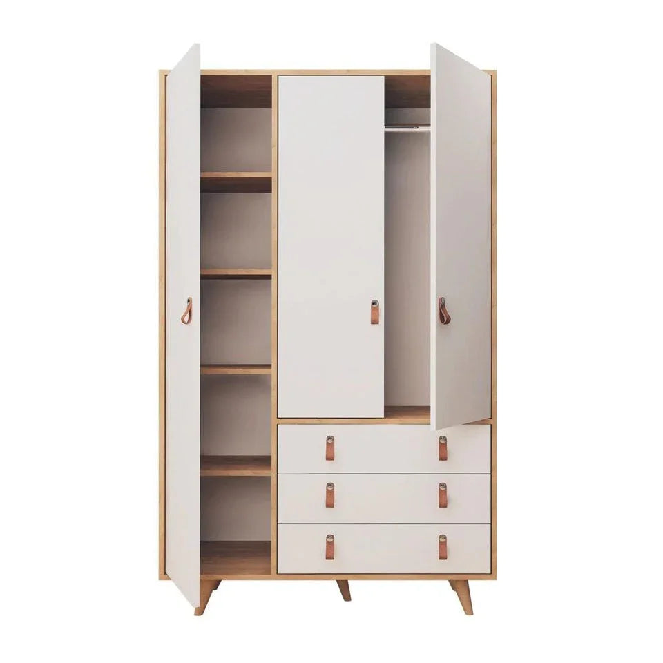Wardrobe - MDF - Multi Color - 100x52x185 - Cataloug
