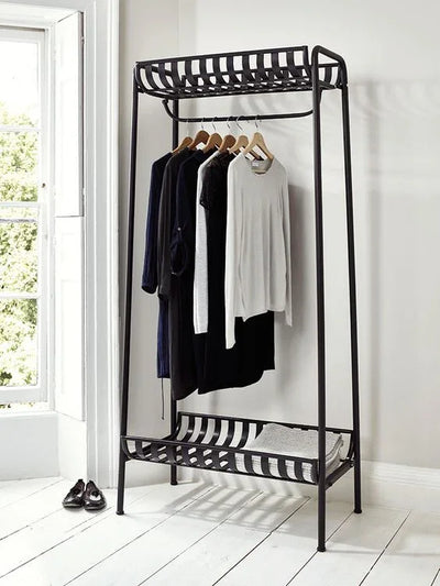 Clothes Hanger - Steel - Black - 180x80x50 cm - Cataloug