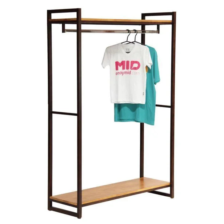 Clothes Hanger - Steel - Black - 150x120x40 cm - Cataloug