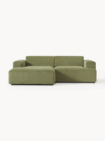 L-shape sofa - Beech Wood - Multicolor -238*143*85*75 cm