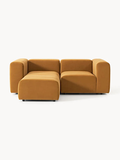 L-shape sofa - Beech Wood - Multicolor -211*180*85*70 cm