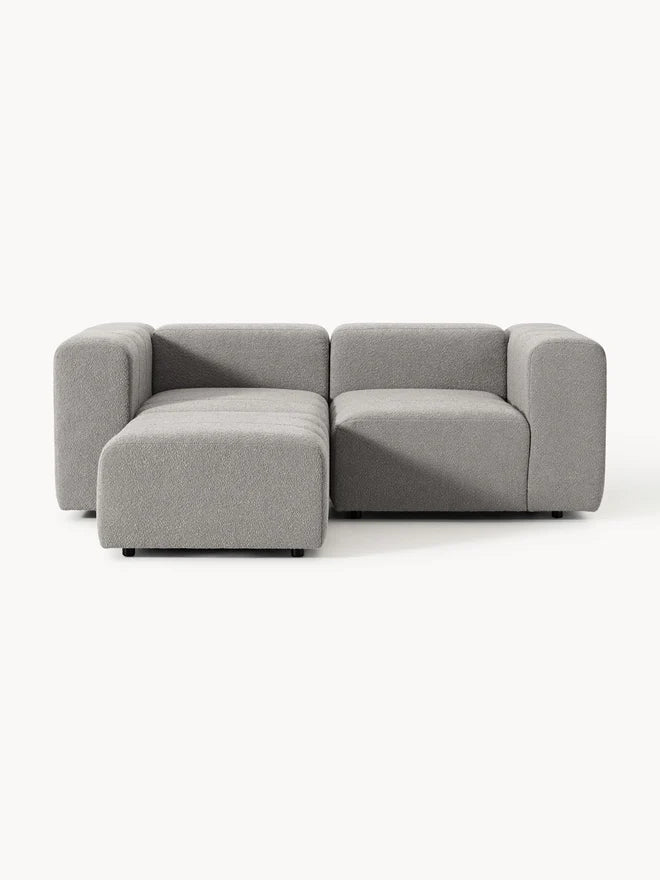 L-shape sofa - Beech Wood - Multicolor -211*180*85*70 cm
