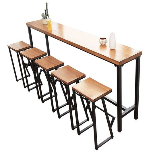 طاولة طعام - فولاذ - MDF - أسود - SM.DT.200.0027