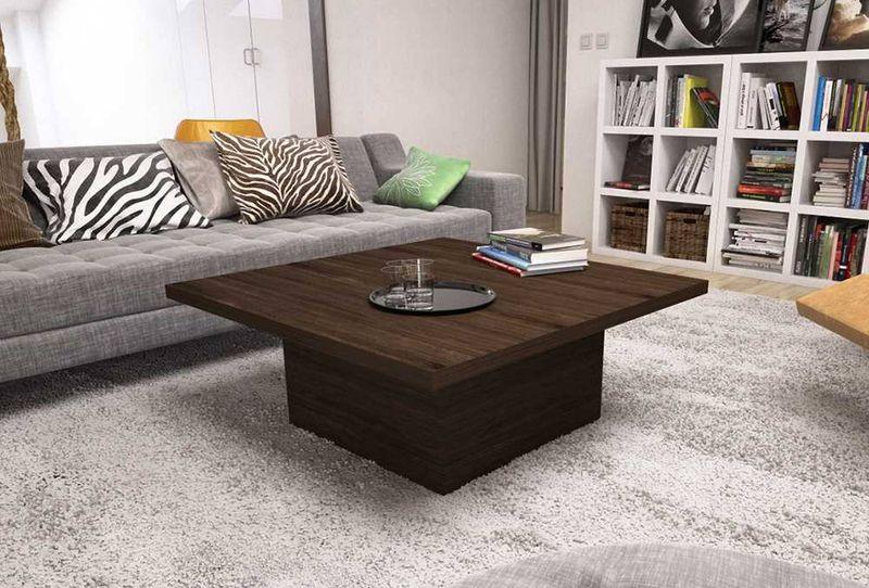 Coffee Table - MDF - Multi Color - 100x100x40 - Cataloug