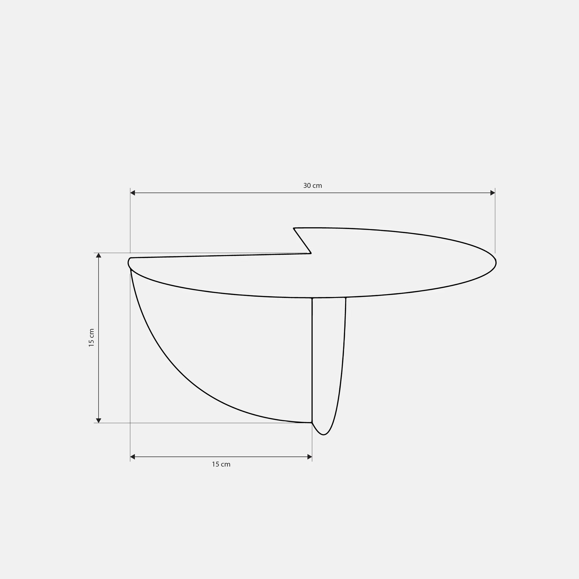 Decoration Shelf - Steel - Multi Color - 30×15×15 cm - Cataloug