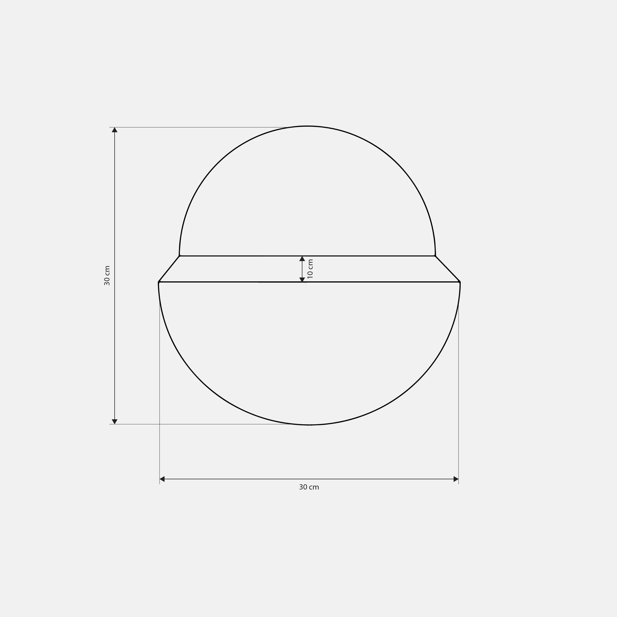 Decoration Shelf - Steel - Multi Color - 30×12×30 cm - Cataloug
