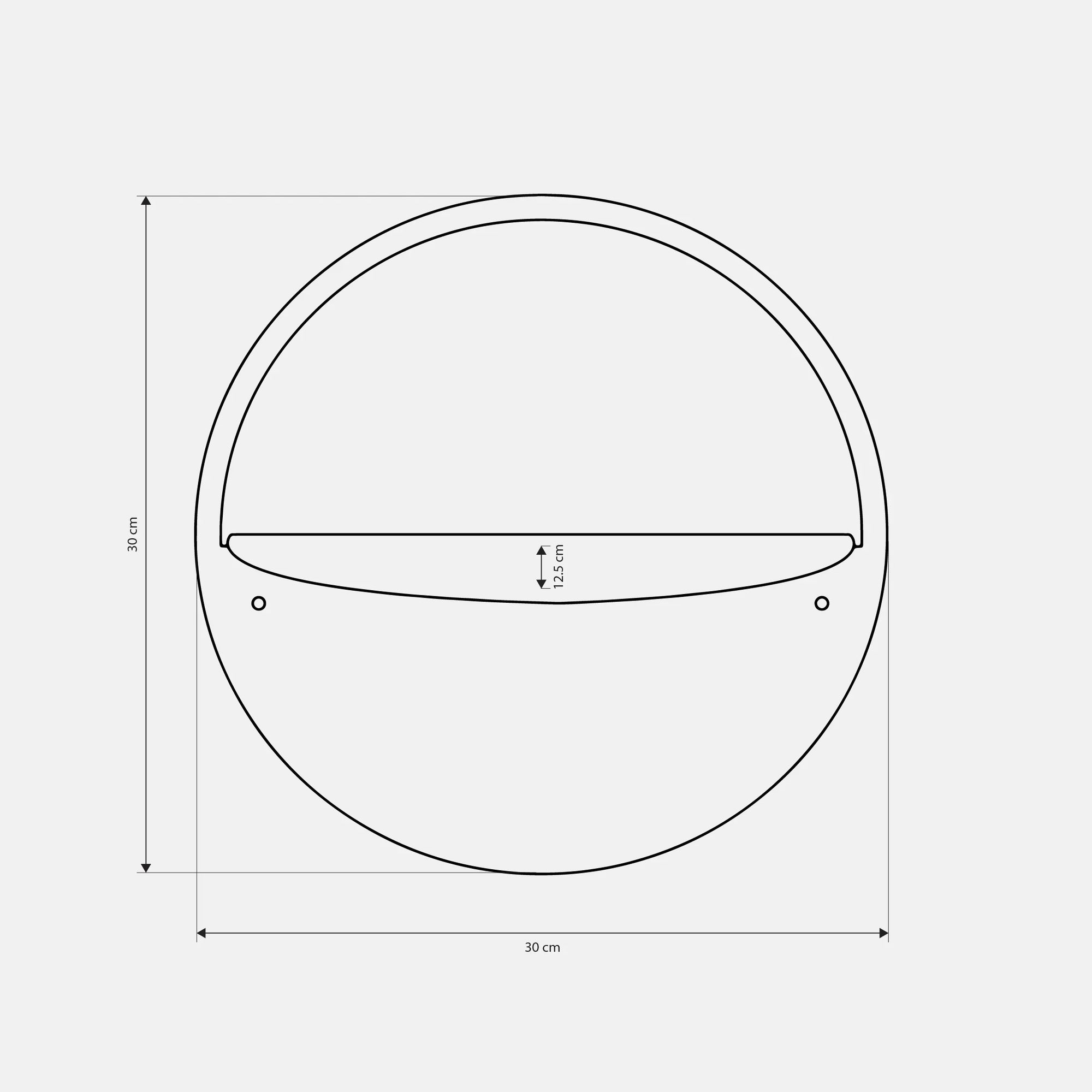 Decoration Shelf - Steel -Multi Color - 30×13×30 cm - Cataloug