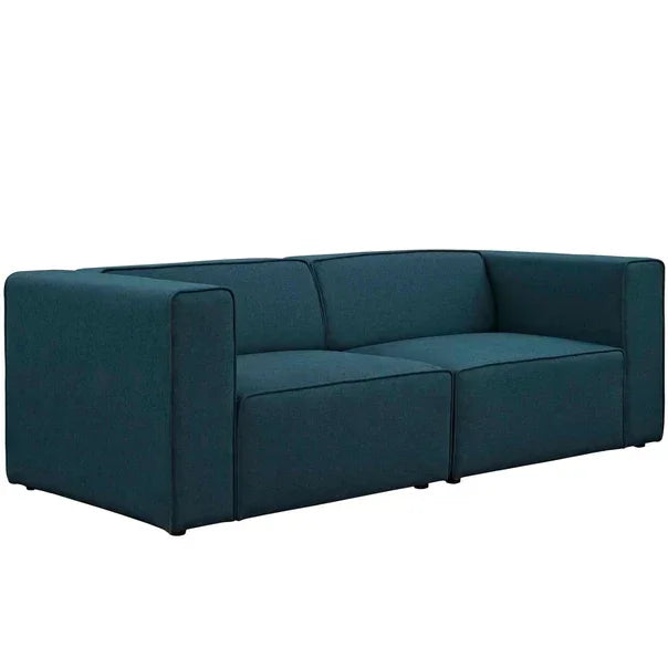 Sofa - Beech Wood - Linen Fabric - 220x85 cm - Cataloug