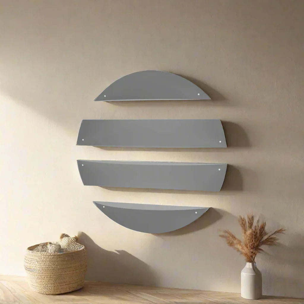 Decoration Shelf - Steel - Multi Color - 60×14×13 cm - Cataloug