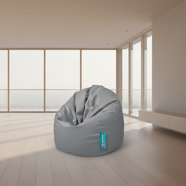Large waterproof Bean bag - Grey - 90x90x70 cm