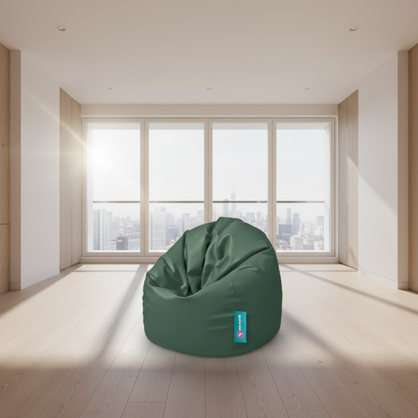 X-Large waterproof Bean bag - Green - 110x110x80 cm