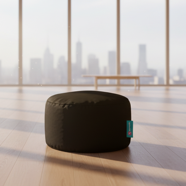 Buff waterproof Bean bag - Black - 30x30x30 cm